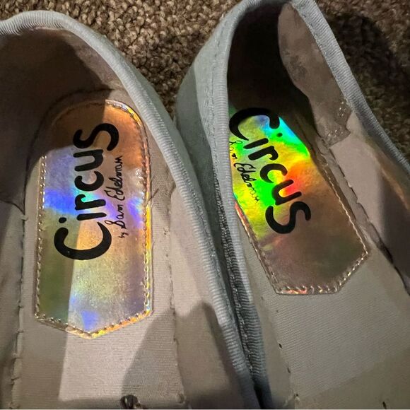 SAM EDELMAN CIRCUS Head In The Clouds Espadrille Sz 8.5 light denim - Picture 12 of 12